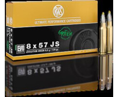 RWS 8 x 57 JS Evolution Green 9,0G pro Pack=20 St&uuml;ck