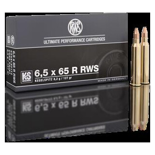 RWS 6,5 x 65 R RWS KS 8,2G pro Pack=20 St&uuml;ck