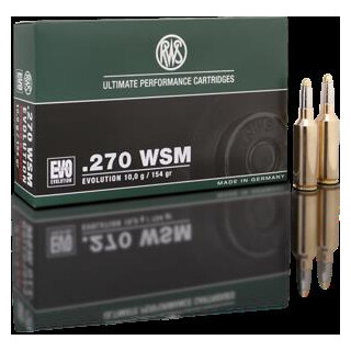 RWS .270 WSM EVO 10,0G pro Pack=20 Stück