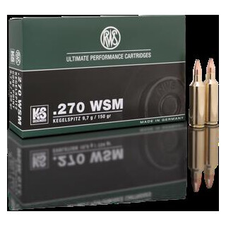 RWS .270 WSM KS 9,7G pro Pack=20 Stück
