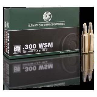 RWS .300 WSM EVO 11,9G  pro Pack=20 Stück