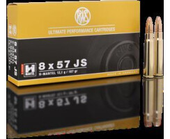 RWS 8 x 57 JS HMK 12,1G pro Pack=20 St&uuml;ck