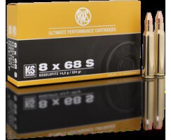 RWS 8 x 68 S KS 14,5G pro Pack=20 Stück