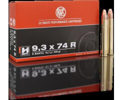 RWS 9,3 x 74 R HMK 16,7G pro Pack=20 Stück