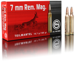GECO 7 mm. Rem. Mag. TM 10,7 g  pro Pack=20 St&uuml;ck