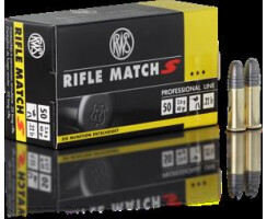 RWS Rifle Match S .22lfb pro Pack=50 St&uuml;ck