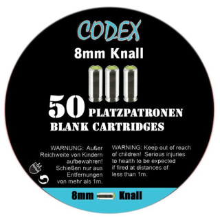 CODEX Platzpatronen 8mm Knall
