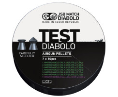 JSB Match Test für Luftpistole 0,475g-0,500g