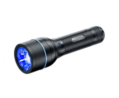 WALTHER Pro PL75mc Taschenlampe mit roter, grüner, blauer, und weisser LED