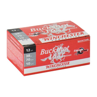 WINCHESTER Buckshot 12/70 Schrotstärke: 9x8,6mm