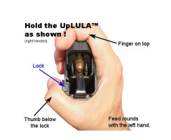 MAGLULA UpLULA Universal Magazinladehilfe 9mm - .45 grün