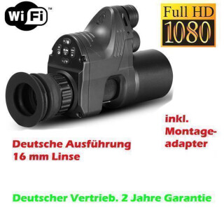 Nachtsichtgerät PARD NV007a 16mm HD OLED Display Wifi 850nm IR +1 AKKU und Ladegerät