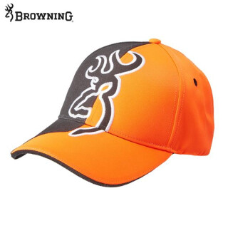 Browning Kappe Half Blaze orange/schwarz