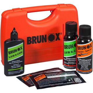Brunox Waffenpflegebox Brunox, Brunox Turbo Spray, Lub & Cor, Korrosionsschutz- Tücher