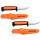 Doppelpack Messer Morakniv Basic Sauscharf Orange Drückjagd Messer Jäger Sonderedition