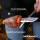 Morakniv Gürtelmesser 2000 Orange, rostfreier Stahl, orange/schwarzer Kunststoff-Griff, Kunststoff-Scheide